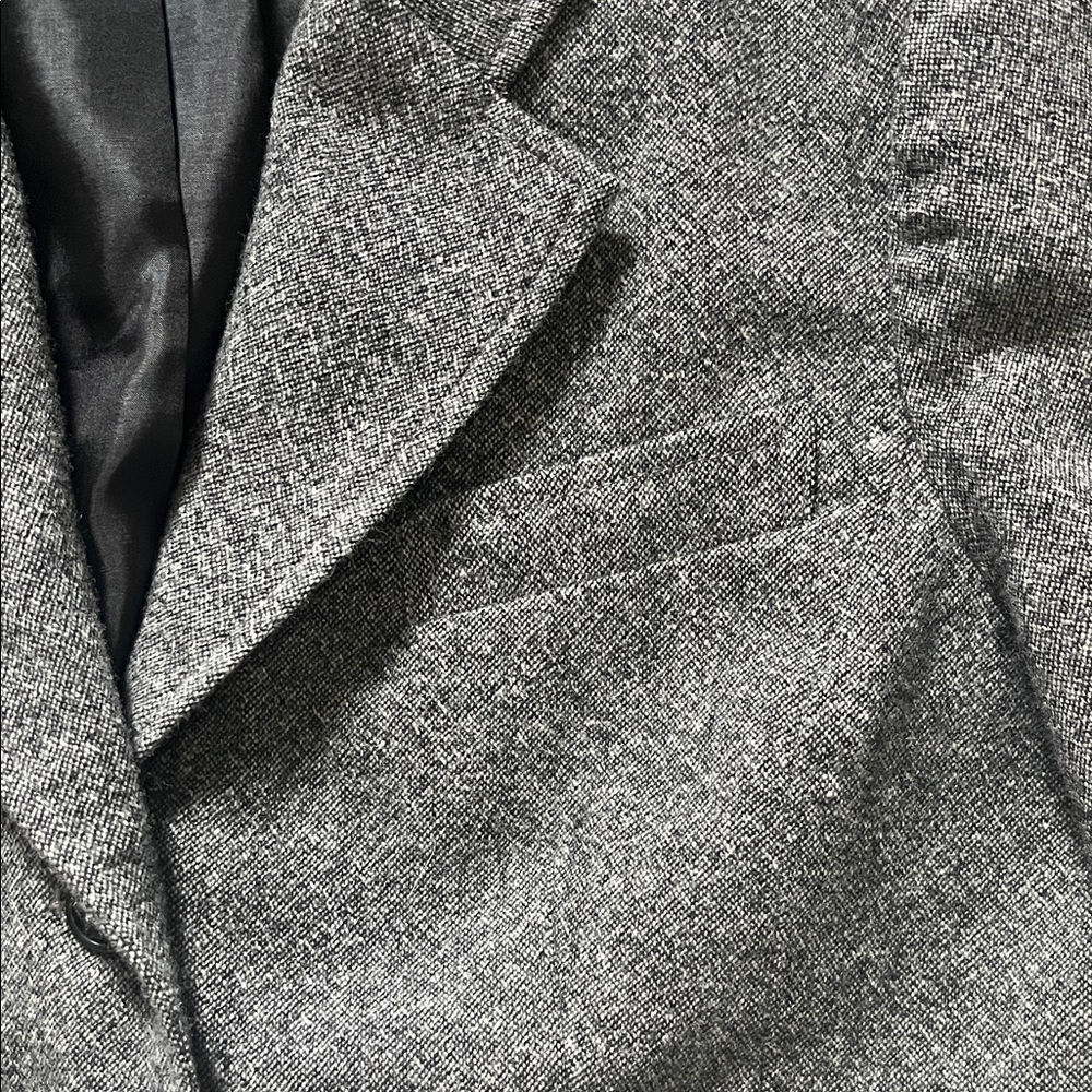 Eddie Bauer Gray Wool Blazer for Women Size 6 Office Formal Coat Jacket - Picture 8 of 9